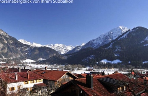 Bad Hindelang Apartment | Double room mountain view - Gästehaus Wineberger