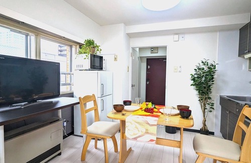 Chuo-ku Apartment | Double room Room 513 Within walking distance o - Room 513/Sapporo Hokkaidō
