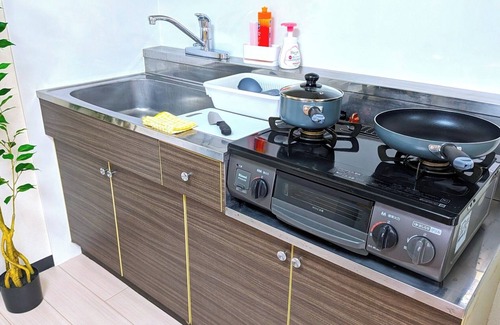 Chuo-ku Apartment | Double room Room 513 Within walking distance o - Room 513/Sapporo Hokkaidō