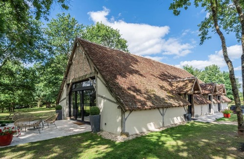 Mery-sur-Cher House | Double room-Superior-Ensuite with Bath-Park view-3
