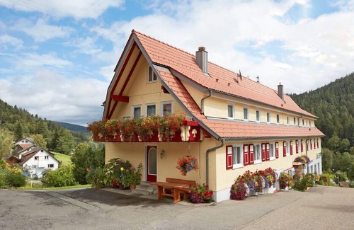 Enzklosterle Apartment | Double room with balcony and shower and WC