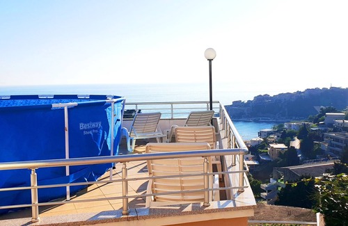 Ulcinj House | Double studio with private sea view balcony