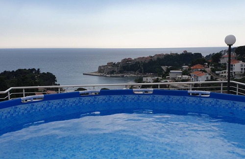 Ulcinj House | Double studio with private sea view balcony
