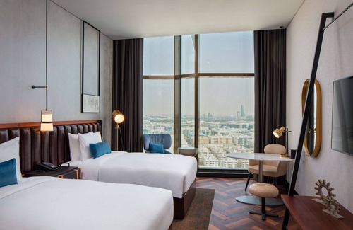 Al Mankhool Hotel | DoubleTree by Hilton Dubai M Square Hotel & Residences