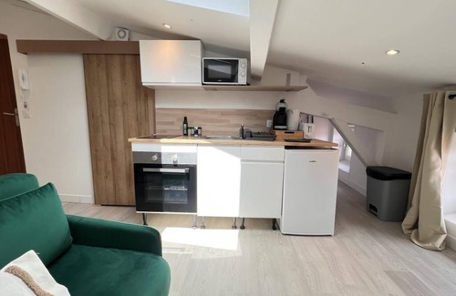 Clermont-Ferrand Apartment | Doux Pavillon - "Le Bohème"- free private parking