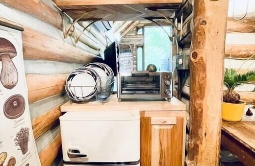 Eureka Springs Historic District Cabin | Downtown 1930’s Log Cabin