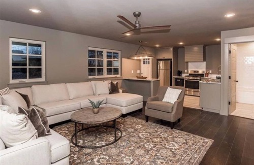 Downtown Apartment | Downtown Bentonville Book August & Save!