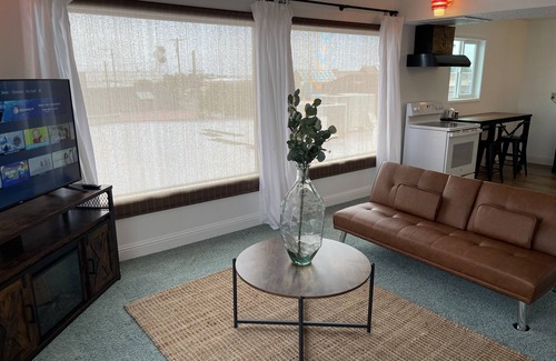 Crescent City Apartment | Downtown Retro Modern Flat, 3 blocks from the beach!