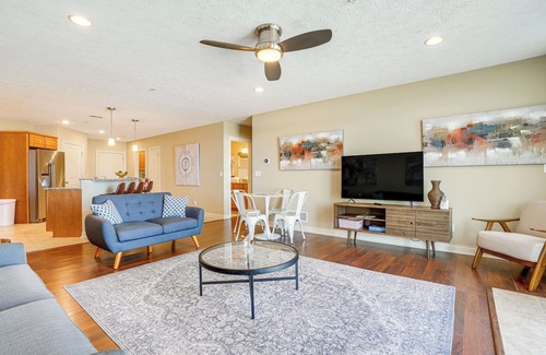Saint Joseph Apartment | Downtown St Joseph Condo w/Balcony & Harbor View