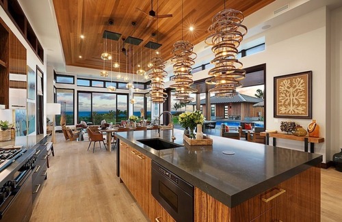 Poipu House | Dramatic New Kukui'ula Estate: Dazzling Style + Seaviews + Unique Pool & Spa
