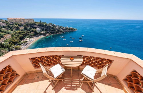 Cap d'Ail Condo | Dreaming 2-beds Apartment With Panoramic Sea View