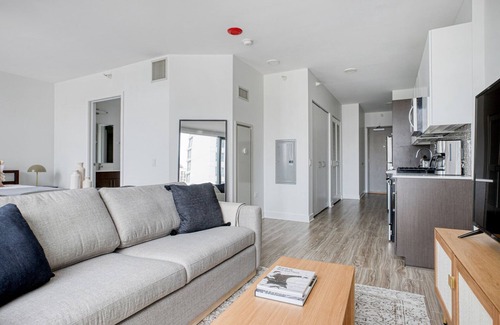 South Loop Apartment | Dreamy South Loop Studio w/Pool, Gym, Roof Deck, near L, by Blueground (#CHI430)