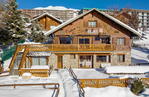 La Toussuire Ski Chalet | Duplex 200m² - Individual chalet - Up to 15 people - Very close to the slopes