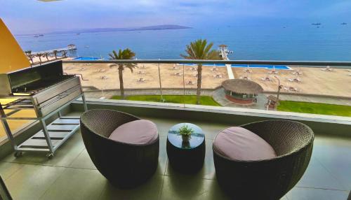 Pisco Apartment | Duplex 1 Fila Vista Bahía Paracas - Sotavento 501 T3