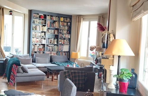 Issy-les-Moulineaux Apartment | Duplex Familial Avec un Grand Espace à Vivre - 30 Minutes des Sites JO