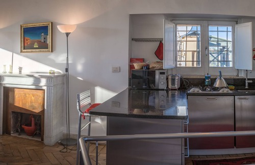 Rione IX Pigna Apartment | Duplex Pantheon Terrace Panoramic Views of San Peter dome, Pantheon and