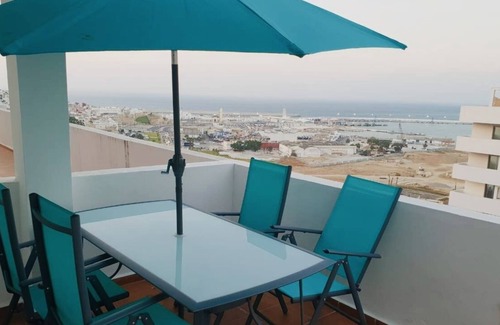 Tangier Apartment | Duplex Penthouse with spectacular views of the bay of Tangier.