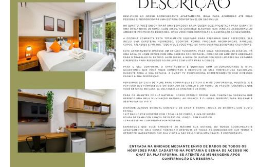 Vila Mariana Apartment | Easy Star -Studio Encantador próx. ao Metrô Ana Rosa - LN03H