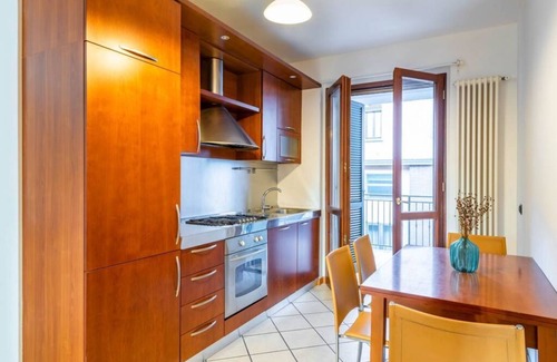 Ponte Seveso Apartment | Easylife - Spacious and bright two bedroom with loggia balcony for peaceful rela
