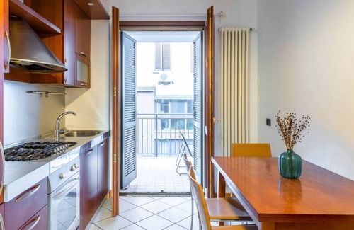 Ponte Seveso Apartment | Easylife - Spacious and bright two bedroom with loggia balcony for peaceful rela