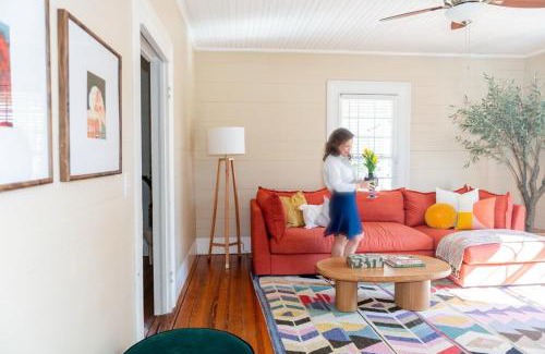 Huntersville House | Eclectic 1906 Farmhouse Hot Tub, Hammocks, & Charm
