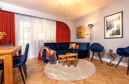 Sector 1 Apartment | Eclectic Condo Romexpo 2BR near Metro
