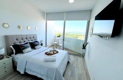 Playas Apartment | Ecusuites Karibao Room 2 preference con Balcón Vista al Mar