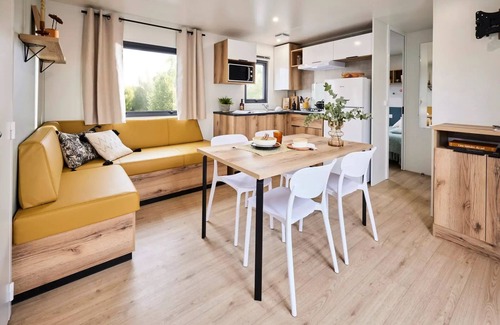 Pouzauges House | Eden Trio mobile home - 3 bedrooms + TV sleeps 6