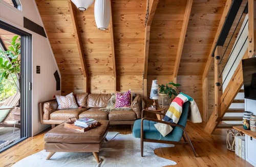 Sunshine Beach House | Eh Frame - A Canadian mid century inspired A Frame