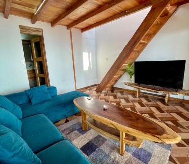 Ayampe Apartment | El Mangle Suite Front Beach