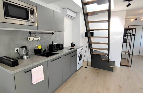 Bad Kissingen Apartment | ELApart by Homely Stay - Loft mit Dachterrasse