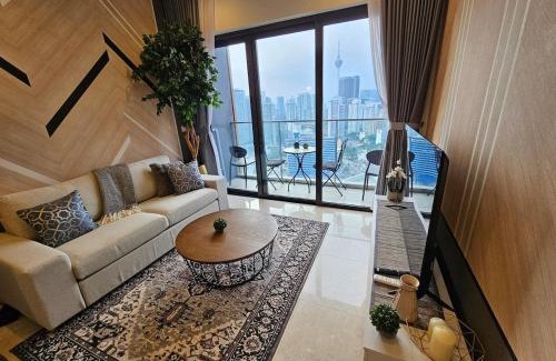 Pudu Apartment | Elegance 1BR Suite KLCC view with Gorgeous Pool