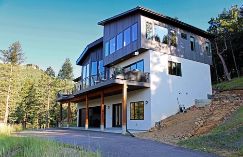 Evergreen House | Elegant and modern mountain home. Ski in the winter or escape the summer heat!