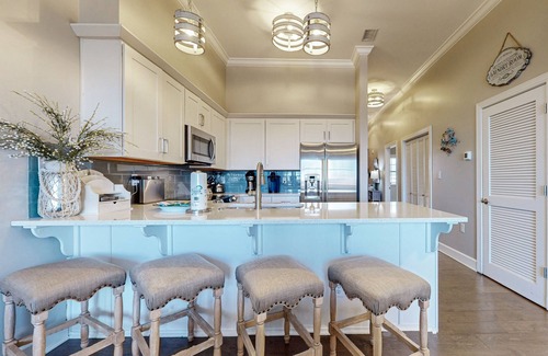 Seacrest Beach Condo | Elegant condo with 2 community pools, hot tub, & beach access across the road