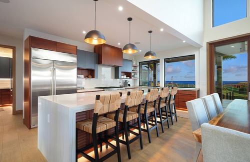 Poipu House | Elegant Hale Makau: Oceanfront Luxury w/Infinity Pool, Hot Tub & Spacious Lanai