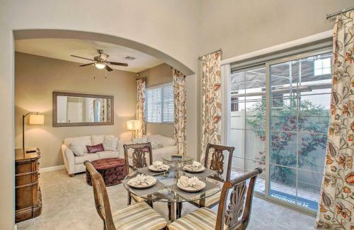 Mesa House | Elegant Palms Townhome with Patio and Resort Amenities!