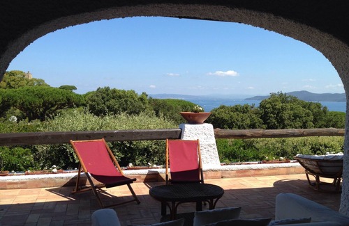 Punta Ala Villa | Elegant Private Villa overlooking the sea Charming Property See View