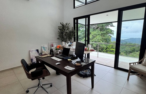 Cascada Azul Villa | Elevated 1200 Ft Cool Oceanview Villa with Pool & Wi-Fi, Close Dominical Beaches