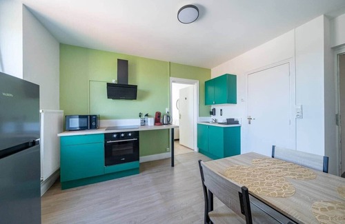 Homecourt Apartment | Elodie - Cosy 4 pers' - Station - Wifi - 3 beds