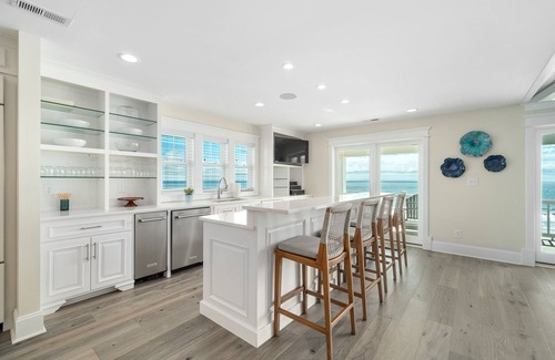 Emerald Isle House | Emerald Hideaway, New Oceanfront,Private Pool, Hot Tub,Game Room,Theatre Room