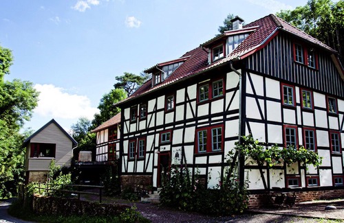 Heringen Apartment | Enchanting Apartment in Thuringia with Sauna