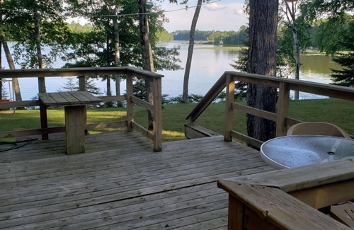St Germain Cabin | Enchanting lakeside cabin on Little Saint Germain with amazing views and sandy b