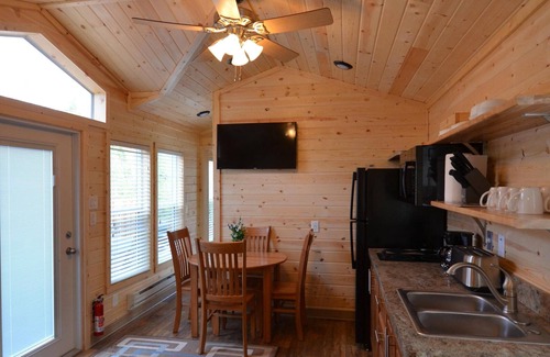 Christopher Creek Cabin | Enjoy one of our 2 bedroom cabins in the cool pines at Christopher Creek.