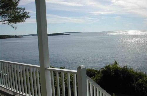 Peaks Island Cottage | Enjoy Sweeping Waterfront View, Watch Lobster Boats from Porch