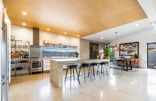 Lennox Head Apartment | Enjoy the deluxe swimming pool surrounded by a poolside sundeck
