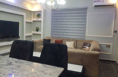 Ikeja Apartment | Enjoy this unique and lavishly furnished 1-bed apartment, with 4kva inverter
