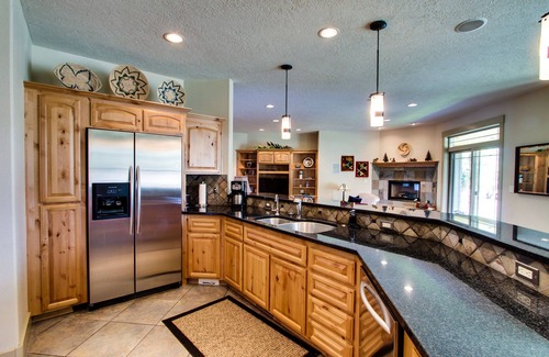 Redmond House | Enormous Eagle Crest home with private hot tub, shared pool, & resort amenities
