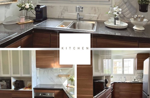 Bourg-la-Reine Apartment | Entire Apt - Family - Close to Paris - 2min RERB - Kitchen - Parking - Olympic24