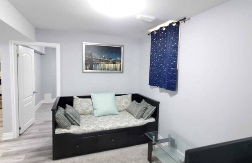 Brampton House | Entire basement suite near Hwy,TV WiFi and Parking