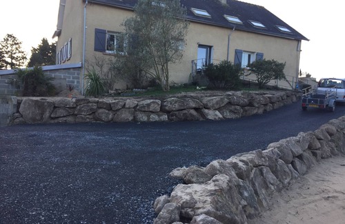 Saint-Martin de Brehal House | Entire house facing the Chausey Islands, sea view. Beach nearby. On foot